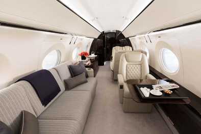 Aircraft cabin Gulfstream G500 