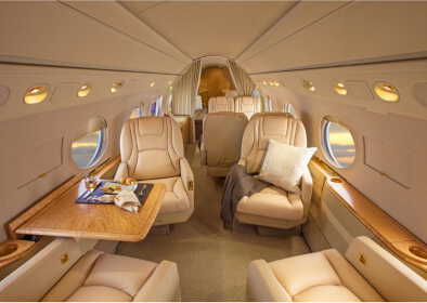 Gulfstream V Cabina del avión Gulfstream V Cabina del avión