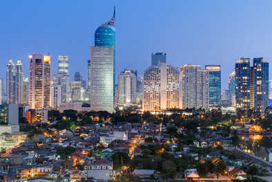 Skyview over Jakarta Skyview over Jakarta