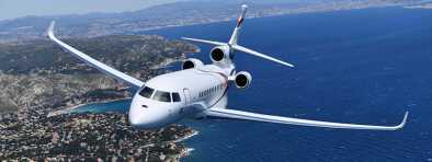Dassault Falcon 8X en vol Dassault Falcon 8X en vol