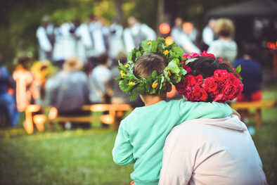 The celebrations of ligo in latvia The celebrations of ligo in latvia