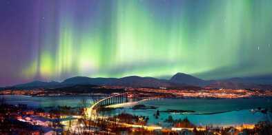 aurora boreal en noruega aurora boreal en noruega