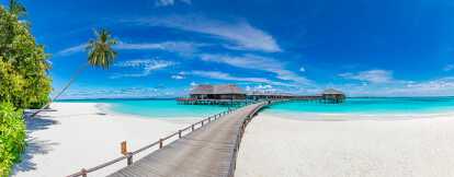 Maldives private beach