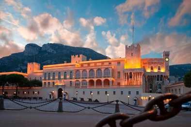 Prince's Palace of Monaco, the official residence of the King
