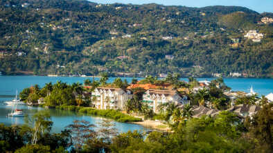 beautiful sight of the beach and Montego Bay beautiful sight of the beach and Montego Bay