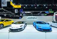 Salón del automóvil - lamborghini Salón del automóvil - lamborghini
