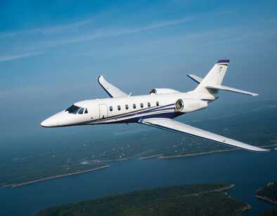 Cessna Citation Sovereign in flight