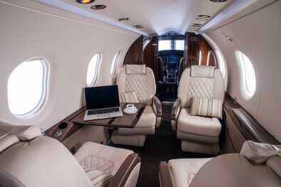 Interno del Pilatus PC-12 Interno del Pilatus PC-12