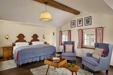 A room in Goldener Hirsch hotel