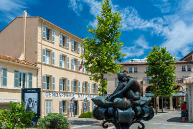 Museo de la gendarmería y del cine de Saint-Tropez. Uno de los lugares más visitados de la ciudad.