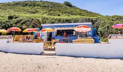 private restaurant in the beach of saint peter port