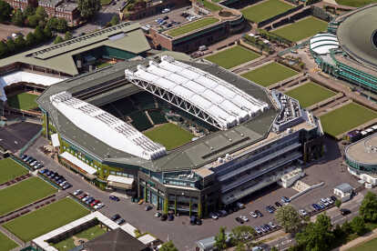 Wimbledon tennis tournament in London England