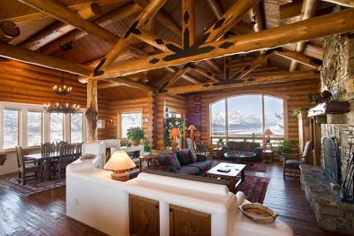 Five Bedrooms, Wood-Burning Fireplace, Great Deck, Expansive Great Room, 4.5 Bathrooms, Master Bedroom with Fireplace, Floor to Ceiling Windows in Great Room
Grand Teton Views, Open Floor Plan, Stone Fireplace in Great Room
