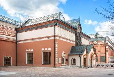 facade of Tretyakov Gallery 
