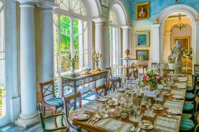 Sala da pranzo della Casa Rocca Piccola a La Valletta, Malta Sala da pranzo della Casa Rocca Piccola a La Valletta, Malta