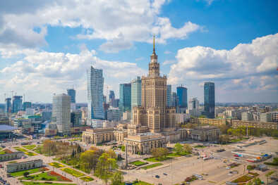 Skyline of Warsaw Skyline of Warsaw